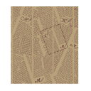 (まとめ買い)シモジマ HEIKO ワックスペーパー フェザーイニシャル 茶 218×250mm 100枚 食品用資材 004527003 〔×3〕 【北海道・沖縄・離島配送不可】