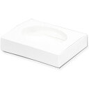 (まとめ買い)シモジマ HEIKO 箱 ニュータックインボックス 白無地 LL 10枚 内寸190×140×高38mm ギフトボックス 006899410 〔×...