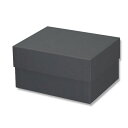 (まとめ買い)シモジマ HEIKO 箱 貼り箱 NO.3 チャコール 1個 内寸120×150×高80mm ギフトボックス 006868424 〔×3〕 【北海道・沖縄・離島配送不可】(3)