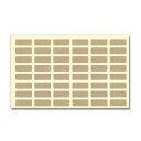 (まとめ買い)シモジマ HEIKO タックラベル 未晒クラフト No.659 縦8×横20mm 1束(480片) 店舗用品 007067672 〔×5〕 【北海道・沖縄・離島配送不可】(3)