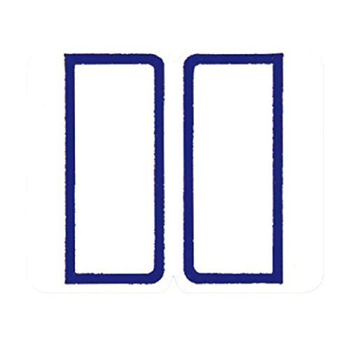 （まとめ買い）シモジマ HEIKO タックラベル(シール) No.055 インデックスラベル 紺 23×28mm 240片 店舗用品 007062673 〔×5〕 【北海道・沖縄・離島配送不可】