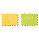 (まとめ買い)シモジマ HEIKO ギフトシール ツインカラー Y&G 50片 縦27×横35mm ラッピング用品 007063786 〔×5〕 【北海道・沖縄...