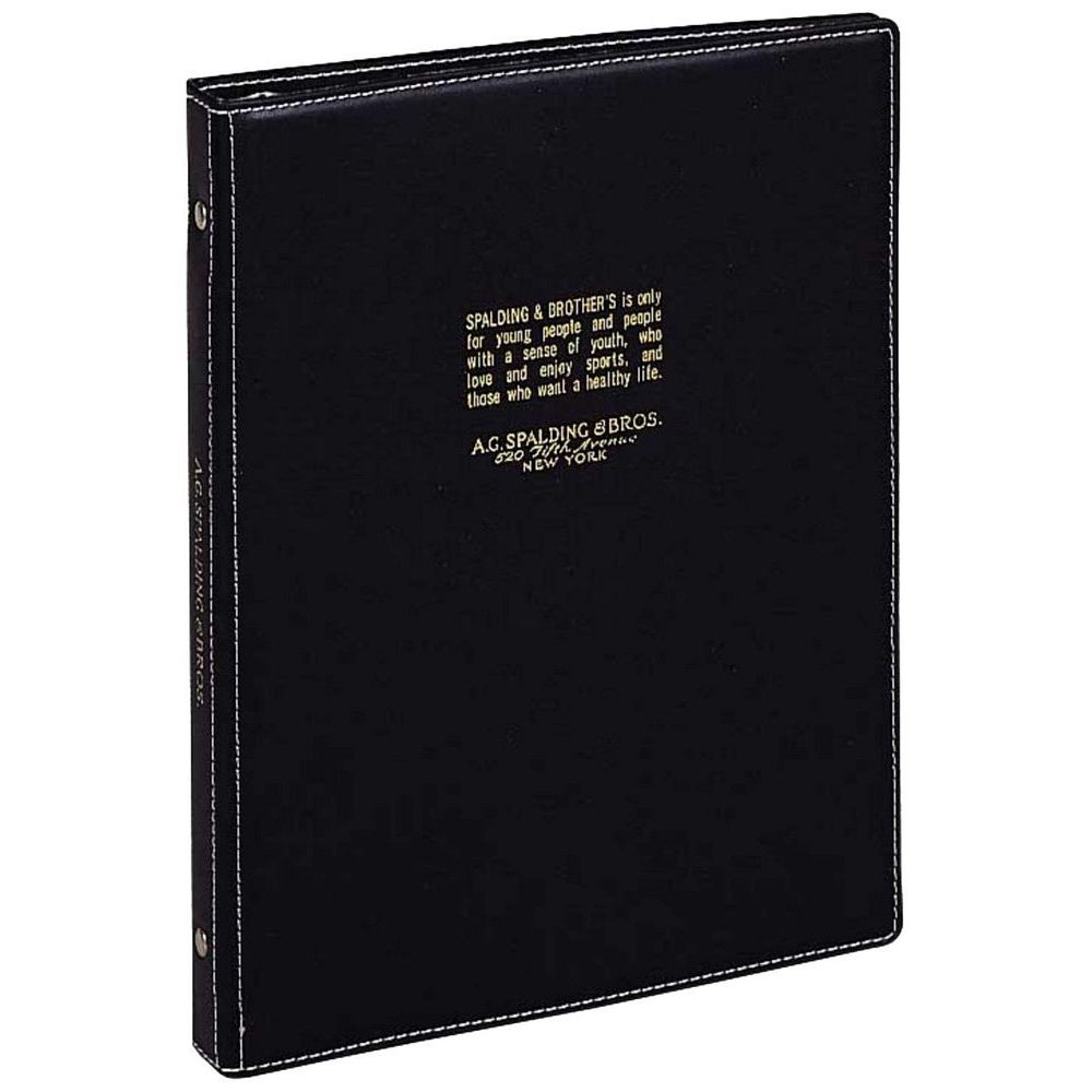 レイメイ藤井 SP&BROS ビジネスバインダー A5 20穴 ブラック BRE161B 【北海道・沖縄・離島配送不可】