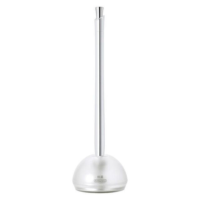 （まとめ買い）ゼブラ デスクペン flos(フロス) 抗菌 油性ボールペン 黒インク 0.7mm 台座付 グラスク..