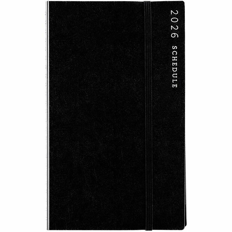 【メール便発送】高橋書店 2026年 手帳 No.90 リングダイアリー スリム A5変型判 週間レフト式＆月間ブロック式 黒