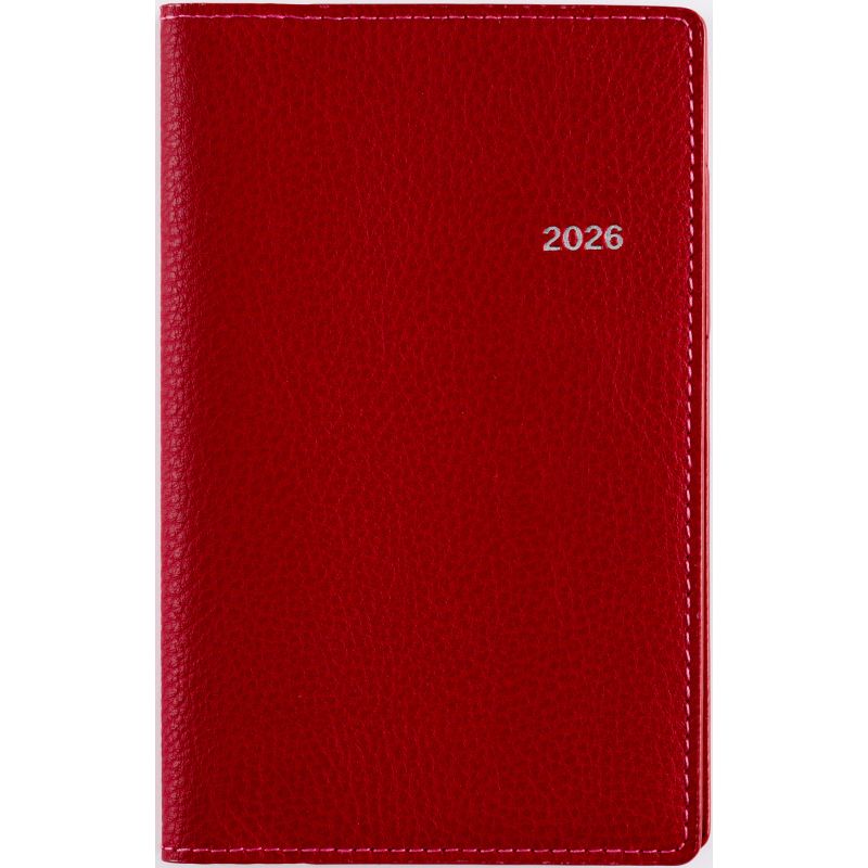 【メール便発送】高橋書店 2026年 手帳 No.170 T’beau (ティーズビュー) 2 手帳判 週間レフト式＆月間ブロック式 レッド
