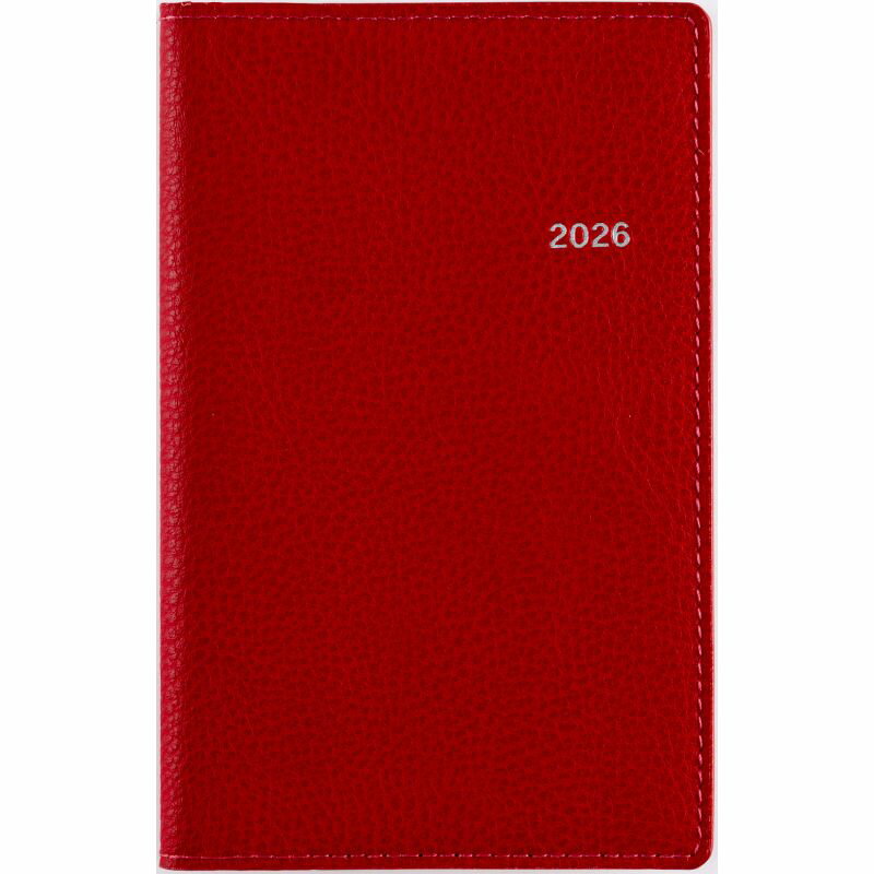 （まとめ買い）高橋書店 2026年 手帳 No.178 T’beau (ティーズビュー) 6 手帳判 週間セパレート式＆月間ブロック式 レッド 〔3冊セット〕 【北海道・沖縄・離島配送不可】