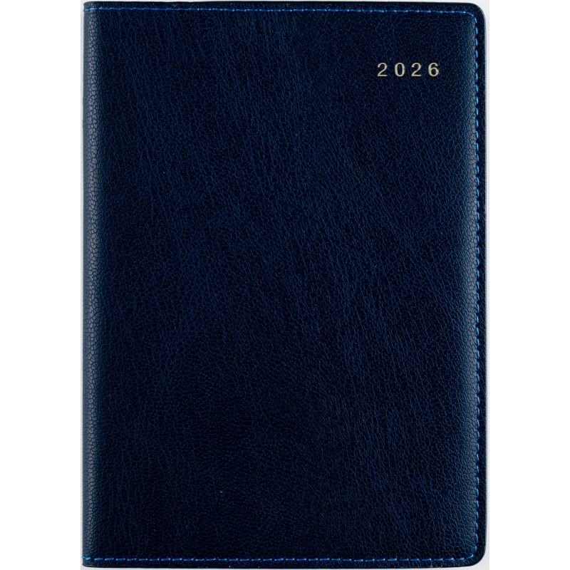 【メール便発送】高橋書店 2026年 手帳 No.211 リシェル1 A6判 週間レフト式＆月間ブロック式 ミッドナイトブルー