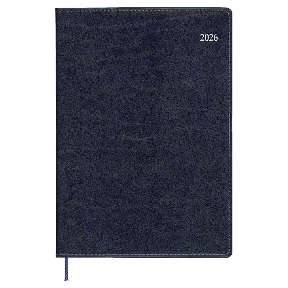 【メール便発送】ダイゴー 手帳 2026年 アポイント 1ヶ月ブロック B6 ネイビー E8456