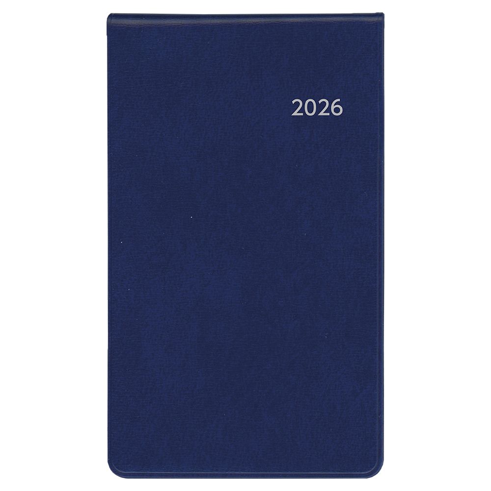 （まとめ買い）ダイゴー 手帳 2026年 アポイント 大きな文字シリーズ 1ヶ月ホリゾンタル 縦開き 薄型 ..