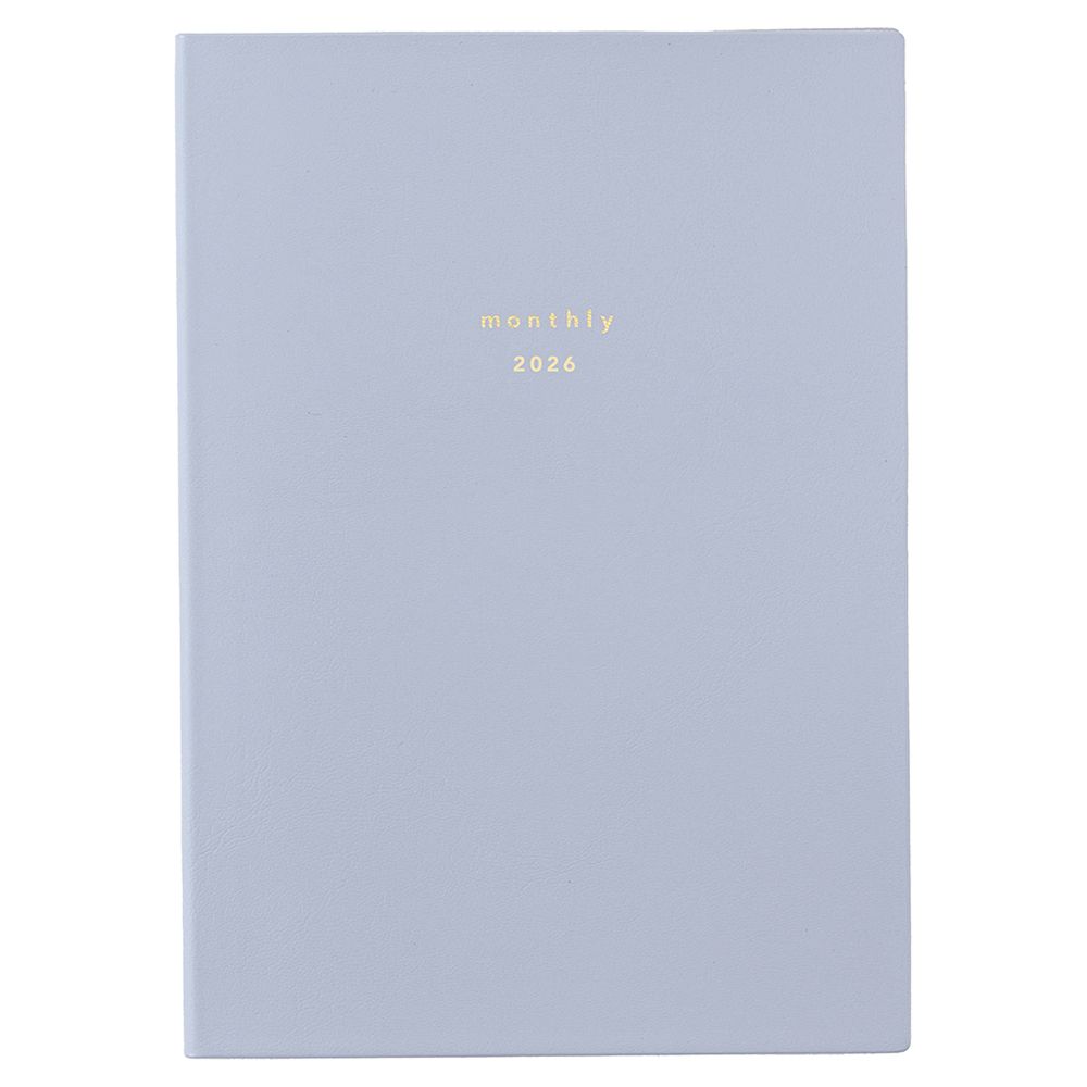 【メール便発送】ダイゴー 手帳 2026年 isshoni. 仕事まとめ マンスリー B6 ブルー E8747