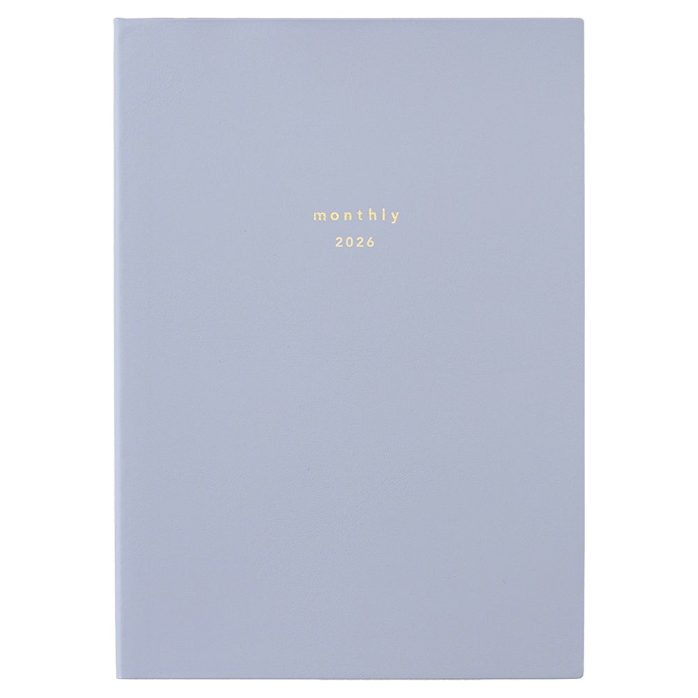 【メール便発送】ダイゴー 手帳 2026年 isshoni. 仕事まとめ マンスリー A5 ブルー E8750