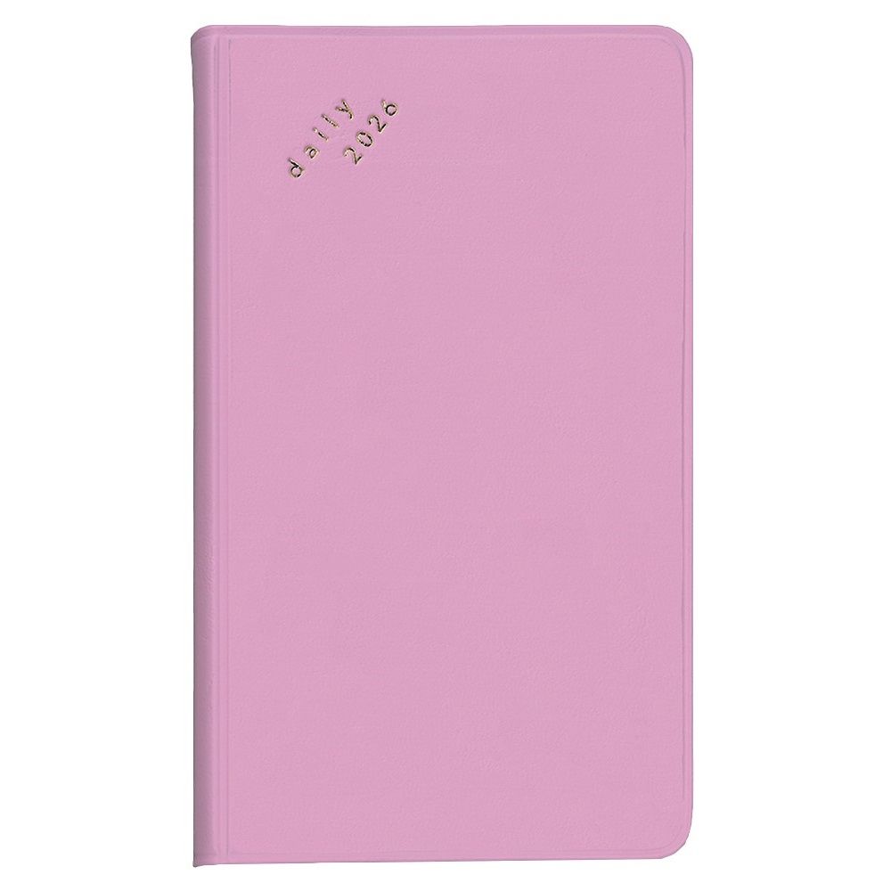 （まとめ買い）ダイゴー 手帳 2026年 isshoni. ノートポケット デイリー ピンク E8756 〔3冊セット〕 【北海道・沖縄・離島配送不可】