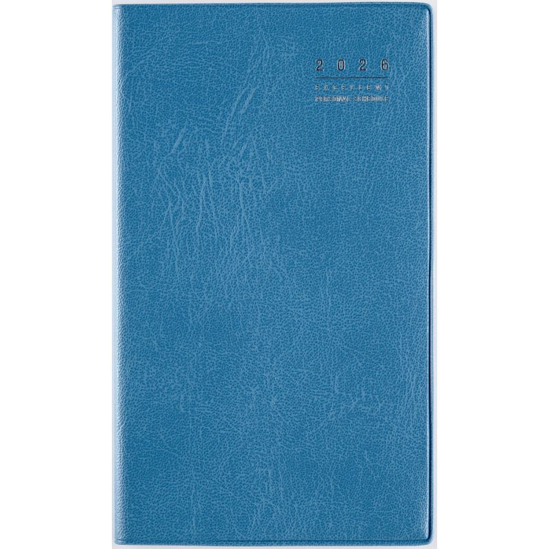 【メール便発送】高橋書店 2026年 手帳 No.307 リベルインデックス7 月曜始まり 手帳判 月間ブロック式 ペールブルー