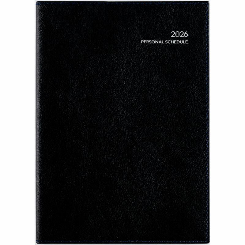 【メール便発送】高橋書店 2026年 手帳 No.491 ディアクレール1 B6判 月間ブロック式 ブラック