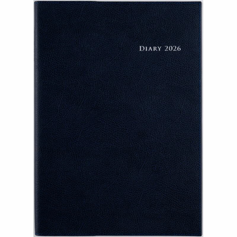 【メール便発送】高橋書店 2026年 手帳 No.439 デスクダイアリーカジュアル B5判 週間バーティカル式＆月間ブロック式 ブルーブラック
