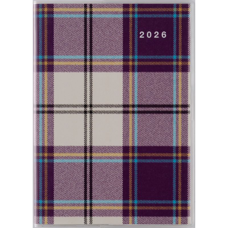 【メール便発送】高橋書店 2026年 手帳 No.387 クレールインデックス4 月曜始まり B6判 月間ブロック式 チェック