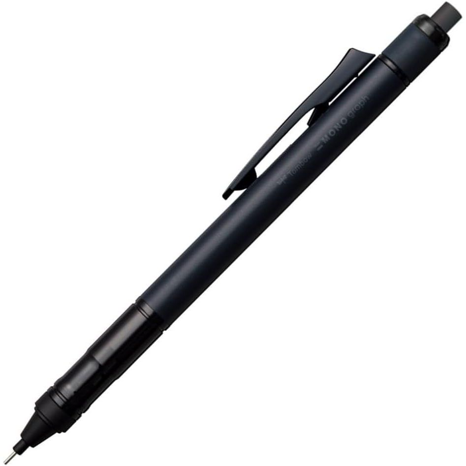 【メール便発送】トンボ鉛筆 シャープペン モノグラフチューン ディープブルー 0.5mm DPA-165C