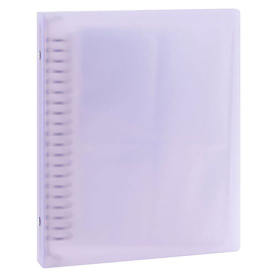 （まとめ買い）ナカバヤシ 推し活収納 my Pick トレカバインダー A5 200枚収納 バイオレット MP-CBM705..