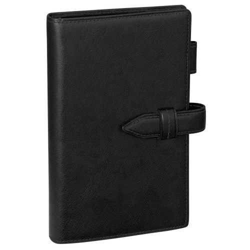 レイメイ藤井 オイルレザー聖書サイズシステム手帳 リング15mm ブラック DB1408B 【北海道・沖縄・離島配送不可】