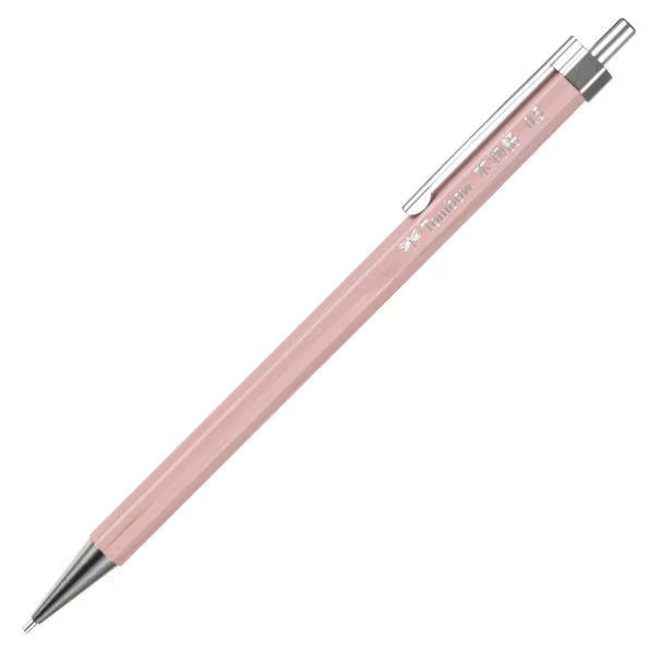（まとめ買い）トンボ鉛筆 木物語 シャープペンシル 0.5mm ライラックピンク DHA-151F 〔5本セット〕 【北海道・沖縄・離島配送不可】