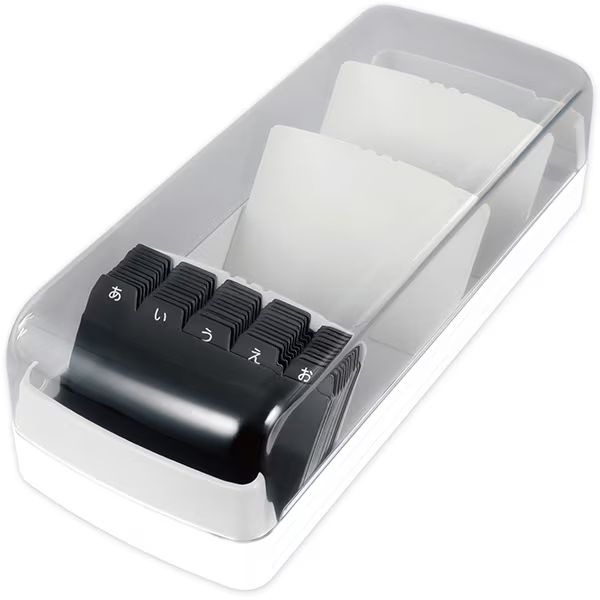 樂天商城 - カール事務器 カードファイルケース 名刺・カード整理 大容量タイプ ホワイト CFC-002-W 【北海道・沖縄・離島配送不可】