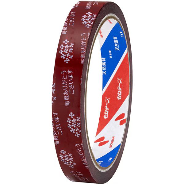 （まとめ買い）ニチバン ストアテープ 花ビラ(赤) 幅15mm×長さ35m ST-7 〔10巻セット〕 【北海道・沖縄・離島配送不可】