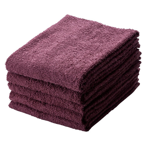 オーミケンシ フェイスタオル5枚セット ダークブラウン 8307【北海道・沖縄・離島配送不可】