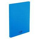 (まとめ買い)リヒトラブ AQUA DROPs 名刺帳 ポケット交換式 A4 タテ 30穴 300名収容 青 A-5042-8 〔3冊セット〕【北海道・沖縄・離島配送不可】