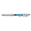 (まとめ買い)ぺんてる ゲルインキボールペン エナージェル インフリー クリア軸 0.7mm ブルー BL77TL-C 〔10本セット〕【北海道・沖縄・離島配送不可】(3)