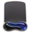 (まとめ買い)アコ・ブランズ GEL Waveマウスパッド ブルー K62401JP 〔3個セット〕【北海道・沖縄・離島配送不可】(2)