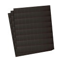 (まとめ買い)ソニック 粘着剤付マグネットシート 薄型 カットタイプ 3シート入 1片(10×15mm)×240個付 MS-6941 〔5パックセット〕【北海道・沖縄・離島配送不可】