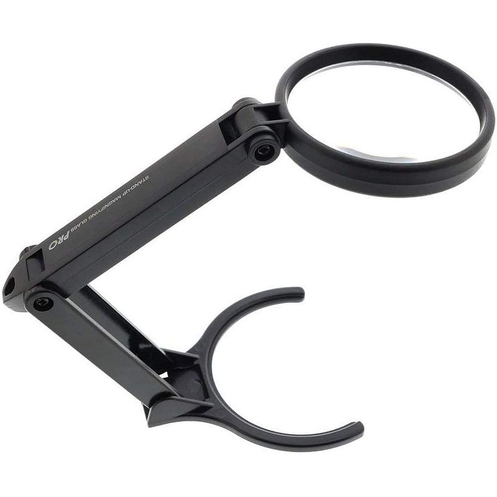 （まとめ買い）サンスター文具 スタンド付ルーペ PRO 65mm S4060083 〔3個セット〕 【北海道・沖縄・離島配送不可】