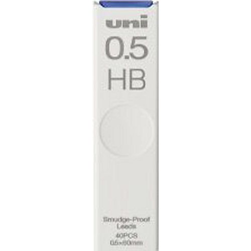(まとめ買い)三菱鉛筆 シャープペン替芯 uni ユニ 0.5mm HB ULS0540HB 〔10個セット〕 【北海道・沖縄・離島配送不可】