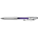 【メール便発送】ぺんてる ゲルインキボールペン エナージェル インフリー 0.5mm 極細 バイオレット BLN75TL-V