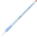 (まとめ買い)呉竹 くれ竹和筆 お習字ふで ゆのか 3号 白毛 パック入 JE71-3S 〔3本セット〕 【北海道・沖縄・離島配送不可】