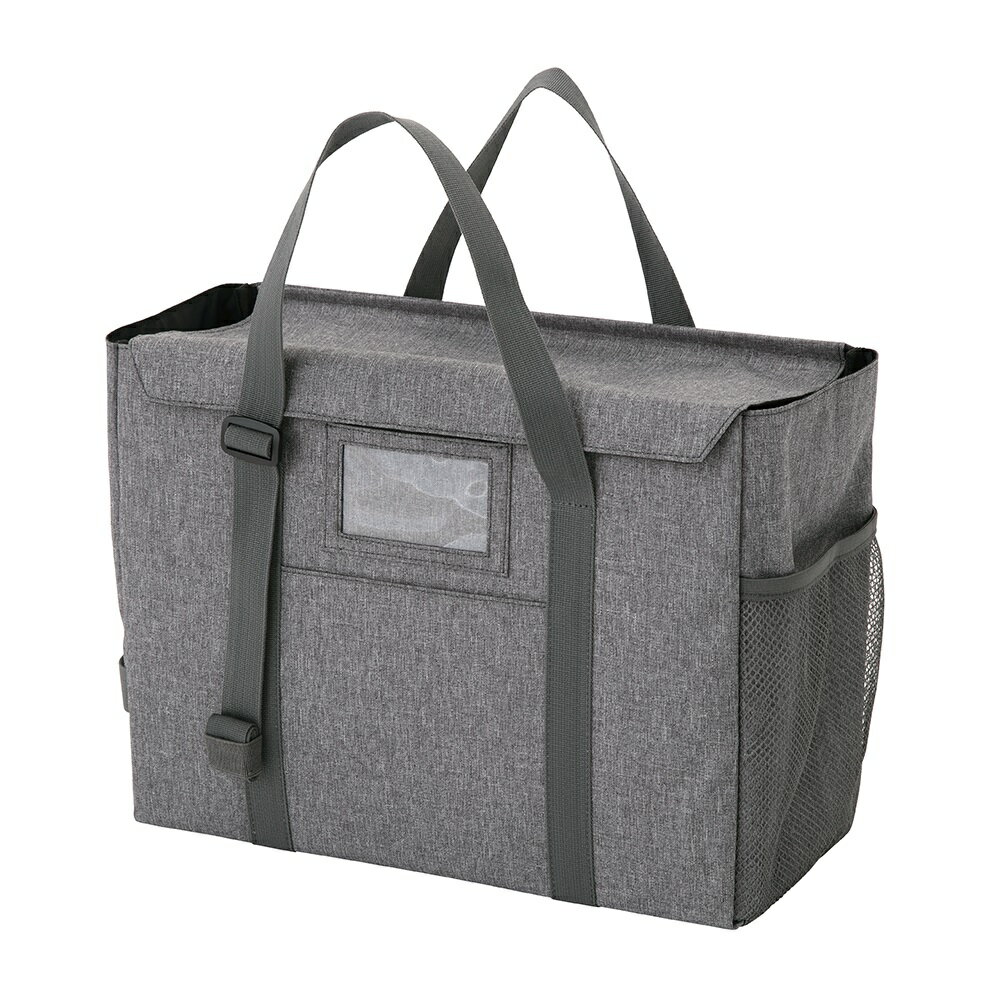 ナカバヤシ オリパクト オフィスキャリングトート 社内バッグ グレー NOP-T01GY 【北海道・沖縄・離島..