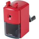 (まとめ買い)カール事務器 鉛筆削り レッド CMS-300-R 〔3個セット〕 【北海道・沖縄・離島配送不可】
