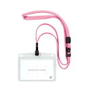 (まとめ買い)オープン工業 吊り下げ名札 フック式 ソフトヨコ名刺 1枚 フレッシュピンク NL-22P-FPK 〔10枚セット〕 【北海道・沖縄・離島配送不可...