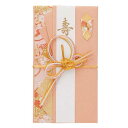 (まとめ買い)マルアイ 祝儀袋 花衣金封 桃 1枚入 キ26P 〔×5〕 【北海道・沖縄・離島配送不可】