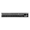 (まとめ買い)クツワ プーマ 直線定規 15cm PM194 〔10個セット〕 【北海道・沖縄・離島配送不可】