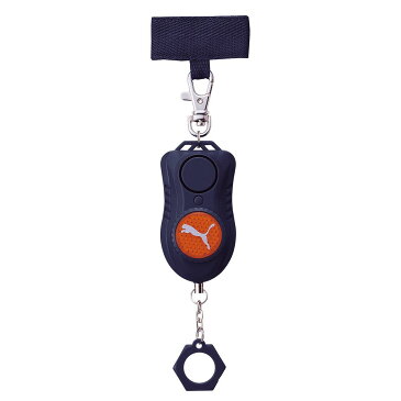 (まとめ買い)クツワ プーマ 防犯アラーム ネイビー PM316NB 〔3個セット〕 【北海道・沖縄・離島配送不可】