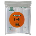 (まとめ買い)セイニチ ユニパック ジッパー付き袋 280×200mm 100枚入 透明 I-4 〔3パックセット〕 【北海道・沖縄・離島配送不可】
