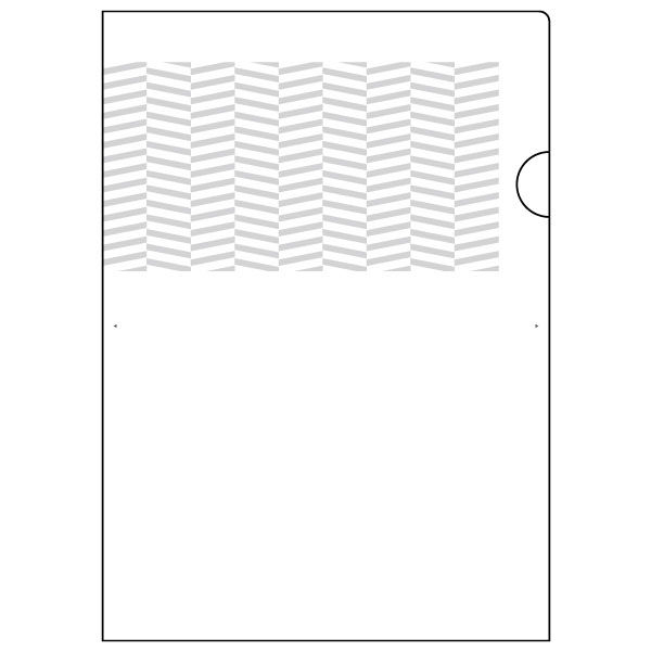 ヒサゴ 紙製トリック クリアフォルダ A4 パターン小 10枚 OP2471 【北海道・沖縄・離島配送不可】