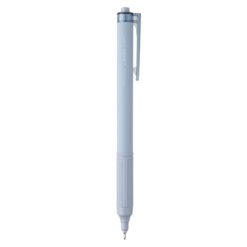 【メール便発送】トンボ鉛筆 油性ボールペン モノグラフライト 0.5mm スモーキーカラー ブルー BC-MGLE45