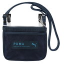 （まとめ買い）クツワ PUMA メッシュポケットポーチ ネイビー PM387NB 〔3個セット〕 【北海道・沖縄・離島配送不可】