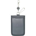 (まとめ買い)リヒトラブ myfa カードスタンドケース チャコールブラック 推し活グッズ収納 A-3300-24 〔3個セット〕 【北海道・沖縄・離島配送不可...
