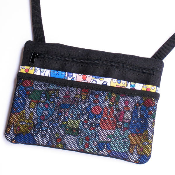 (まとめ買い)コレクト ショルダー お財布サコッシュ らぶらび U-10-101 〔3個セット〕 【北海道・沖縄・離島配送不可】