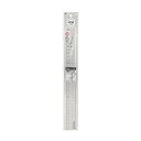 (まとめ買い)クツワ HiLiNE 紙がキレイに切れるアルミ定規 30cm シルバー XS04SV 〔5本セット〕 【北海道・沖縄・離島配送不可】