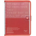(まとめ買い)キングジム favluv ファブラブ コレクションバインダー レギュラーサイズ 赤 FL5210アカ 〔3冊セット〕 【北海道・沖縄・離島配送不可】